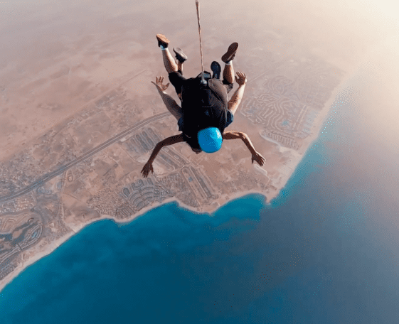 Skydiving With Yalla SuperApp